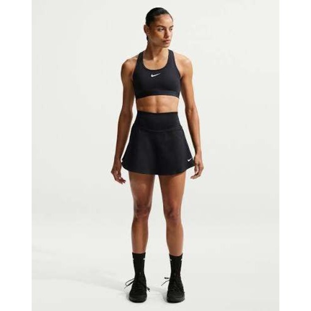 Nike One Dri-FIT Ultra High Waisted Skirt Black Skort XXL IH8614-010